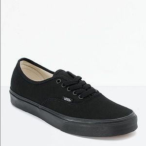 Black VANS sneakers